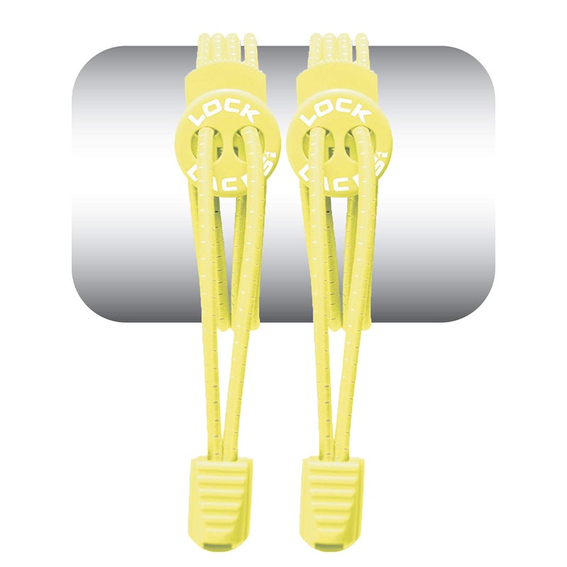 LOCK LACES أربطة أحذية قفل - أربطة أحذية مرنة بدون ربط مقاس واحد يناسب الجميع للأطفال والبالغين لأحذية بدون أربطة أحذية تنس أحذية رياضية - Image 1